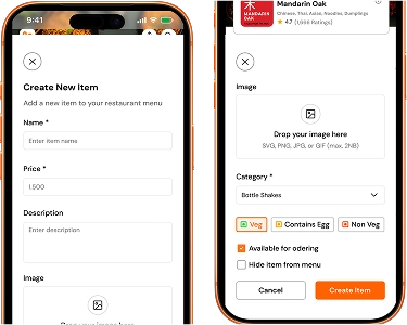 Adding items is simple. Add all menu items along with their pictures, prices and variations. Easily edit menu items anytime whether you are launching a new food item or changing the price.